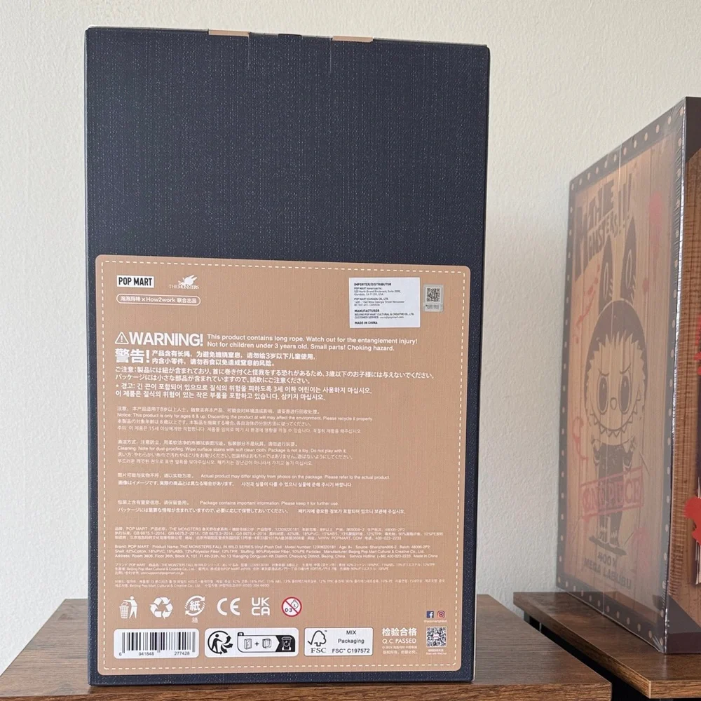 Fall in Wild The Monsters authentic from popmart have receipt bnib never open - Picture 3 of 6